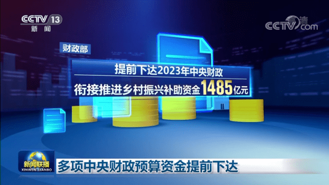 2023年财政部1485亿乡村振兴补助资金提前下达！(图1)