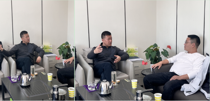 麦田守望（成都）品牌管理有限公司来秦商总会乡村振兴工作委员会座谈交流，寻求新农品产、供、销一体化合作(图2)